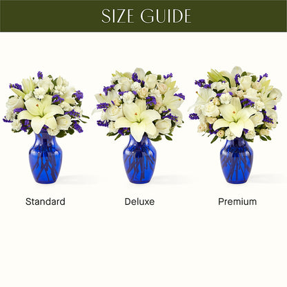 Sapphire Rush Bouquet –  The Flower Factory, Tarzana CA