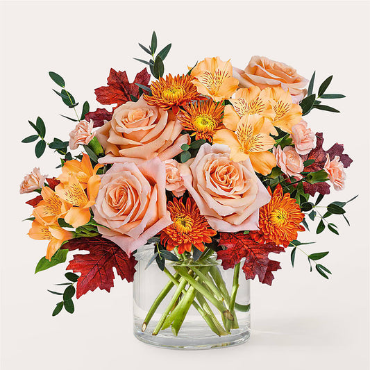 Spiced Latte Bouquet –  The Flower Factory, Tarzana CA