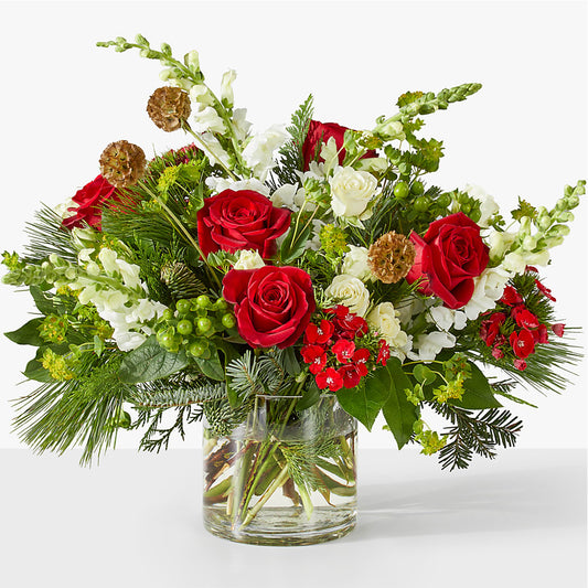 Deck the Halls Bouquet –  The Flower Factory, Tarzana CA