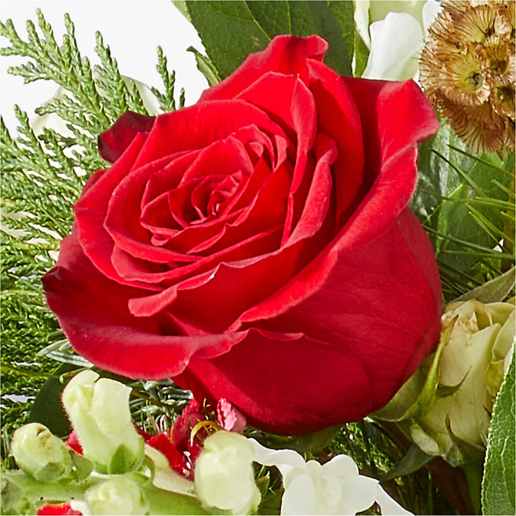 Deck the Halls Bouquet –  The Flower Factory, Tarzana CA