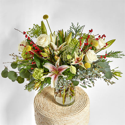 Berry & Bright Bouquet –  The Flower Factory, Tarzana CA