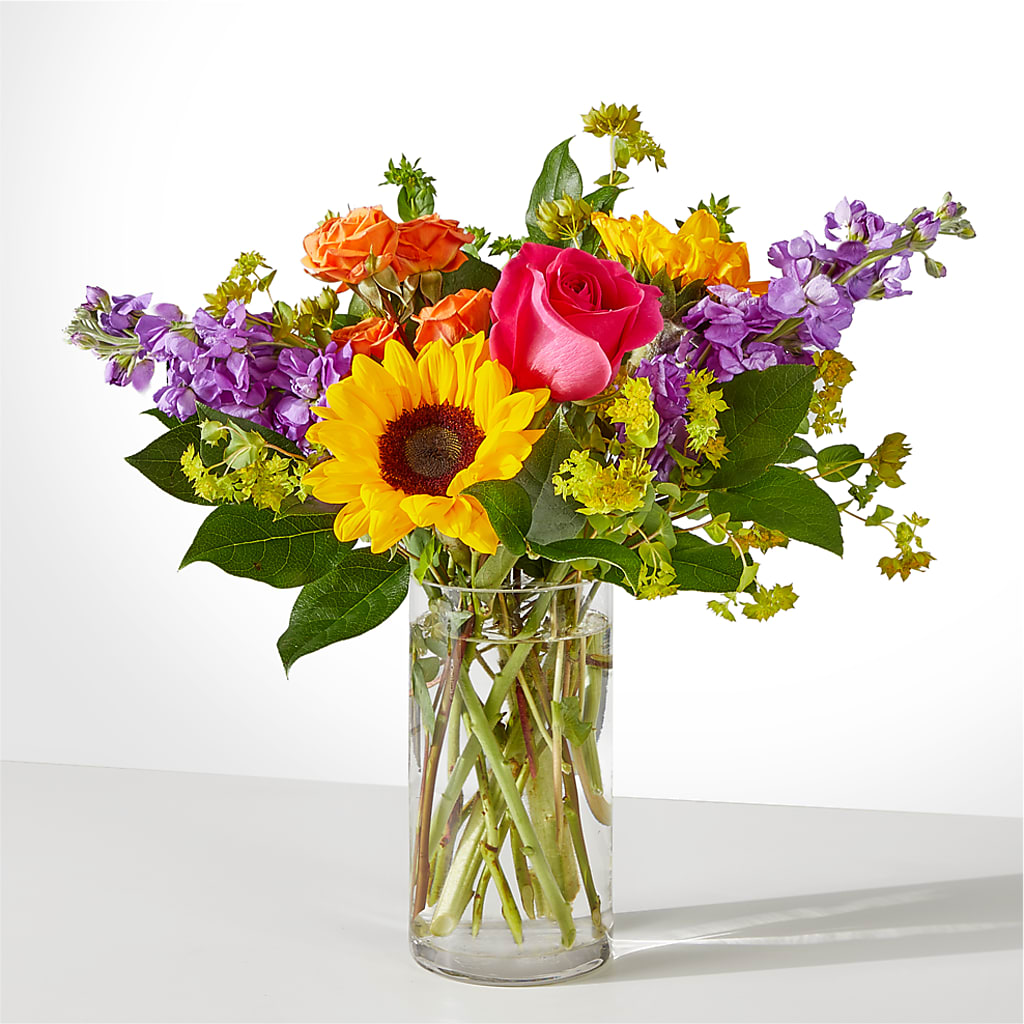 Vibrant Greetings Bouquet –  The Flower Factory, Tarzana CA