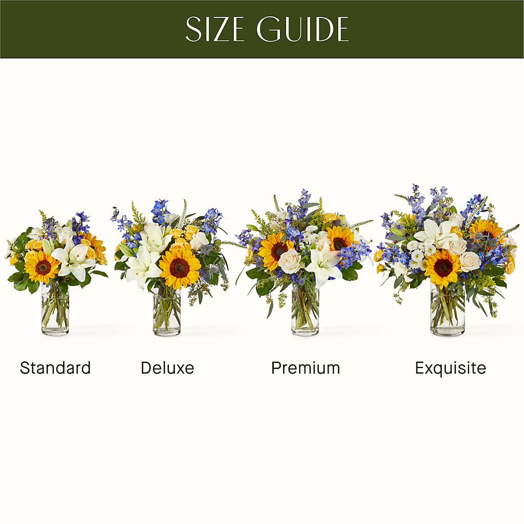 Wonderfully Sunny Bouquet –  The Flower Factory, Tarzana CA