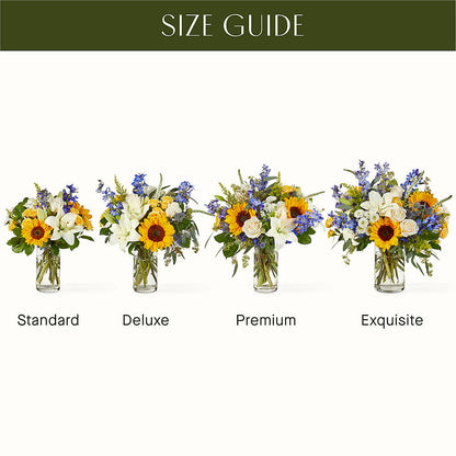 Wonderfully Sunny Bouquet –  The Flower Factory, Tarzana CA