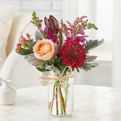 Moody Hues Bouquet –  The Flower Factory, Tarzana CA