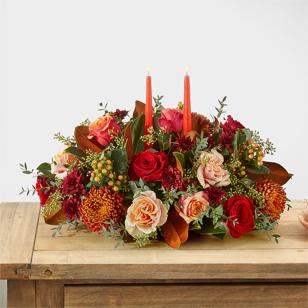 Gather Near Centerpiece –  The Flower Factory, Tarzana CA