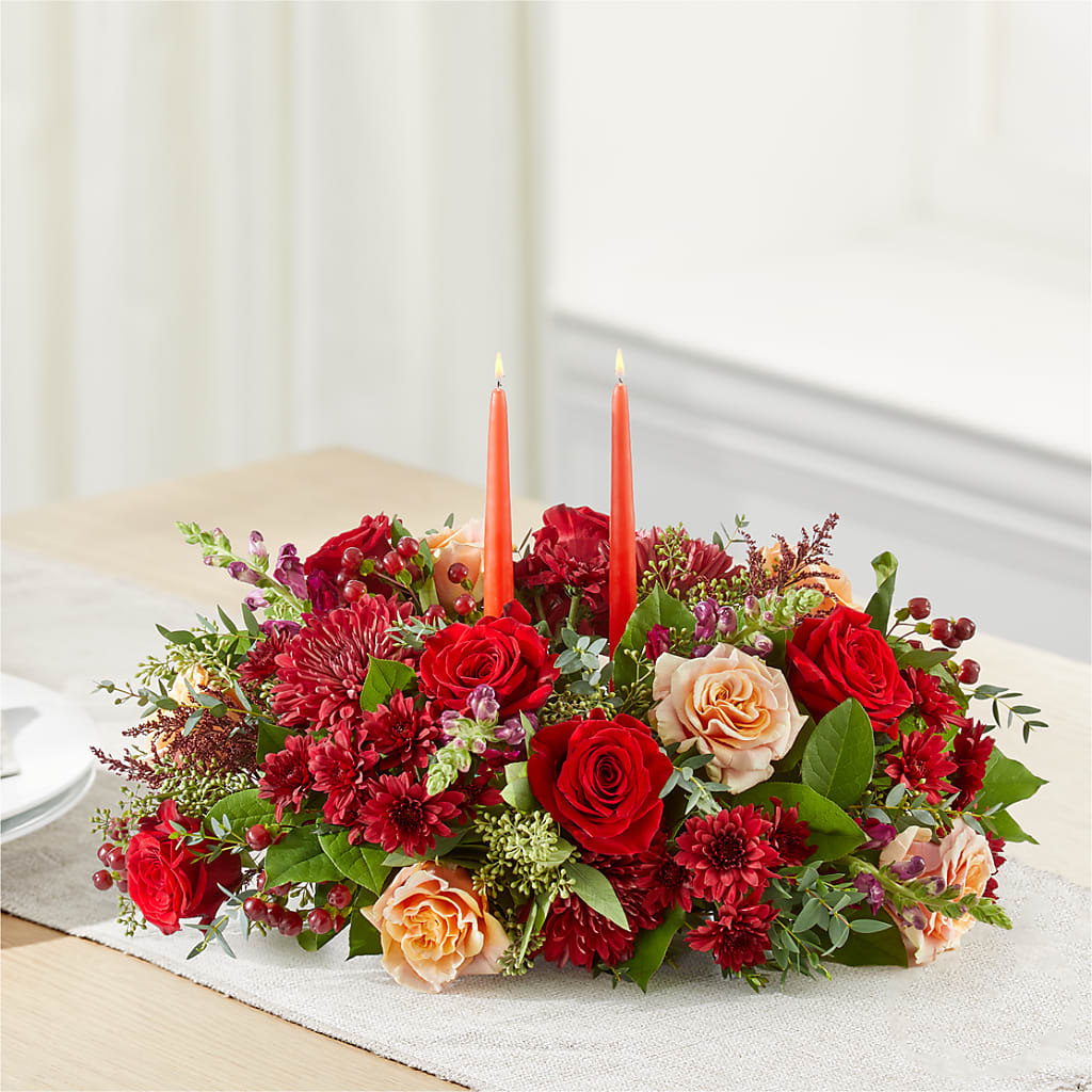 Most Thankful Centerpiece –  The Flower Factory, Tarzana CA