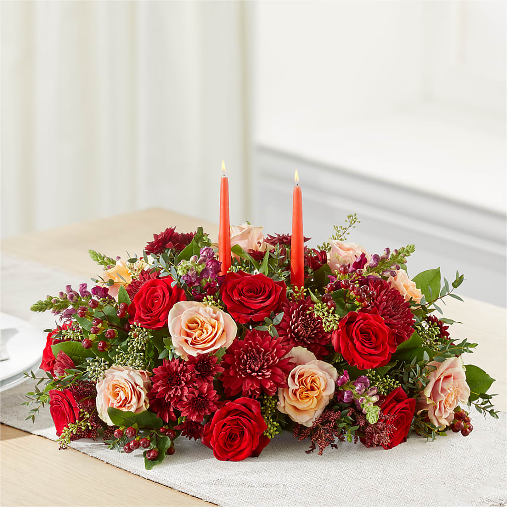 Most Thankful Centerpiece –  The Flower Factory, Tarzana CA
