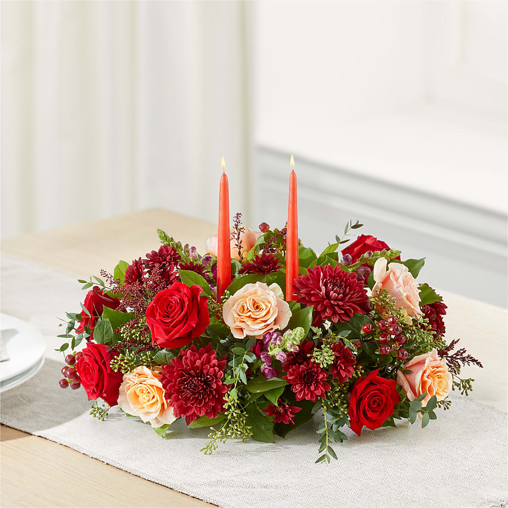 Most Thankful Centerpiece –  The Flower Factory, Tarzana CA