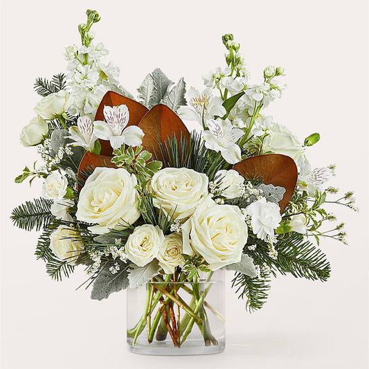 Fresh Snowfall Bouquet –  The Flower Factory, Tarzana CA