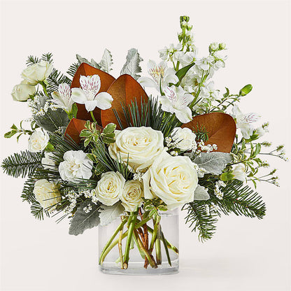 Fresh Snowfall Bouquet –  The Flower Factory, Tarzana CA