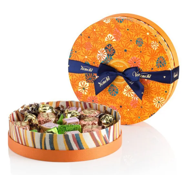 Venchi Medium Murrine Round Gift Box