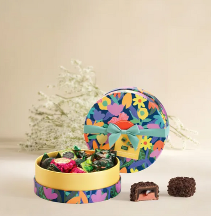 Small Spring Hamper with Assorted Chocolates –  The Flower Factory, Tarzana CA