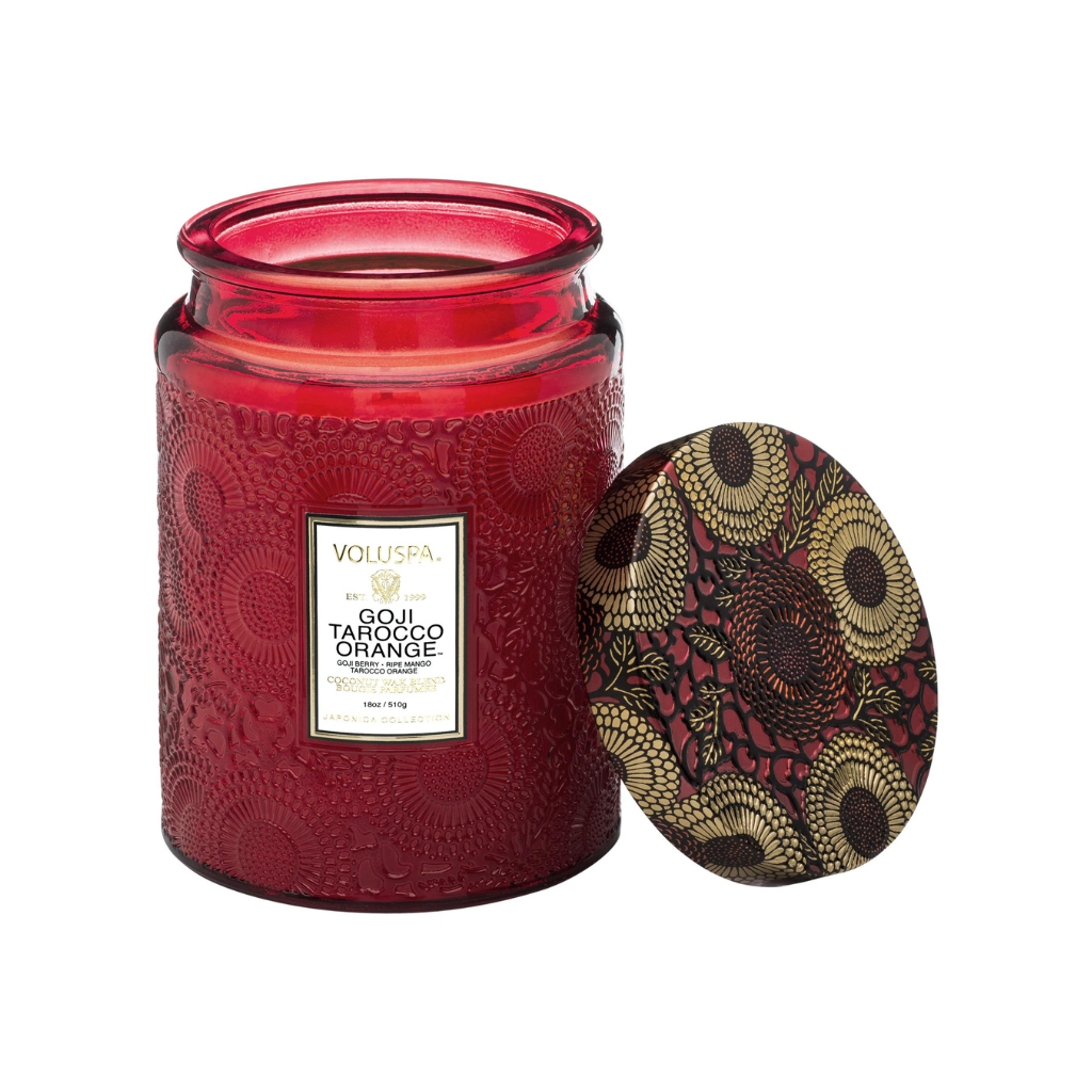 Goji Tarocco Orange Large Jar Candle