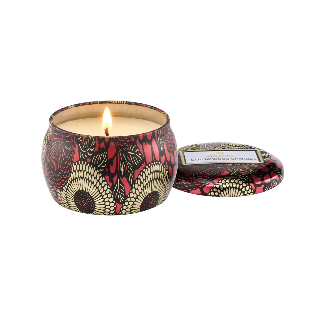 Goji Tarocco Orange Mini Tin Candle