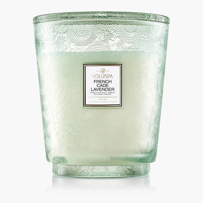 French Cade Lavender 5-Wick Hearth Candle –  The Flower Factory, Tarzana CA