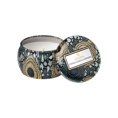 French Cade Lavender Mini Tin Candle –  The Flower Factory, Tarzana CA