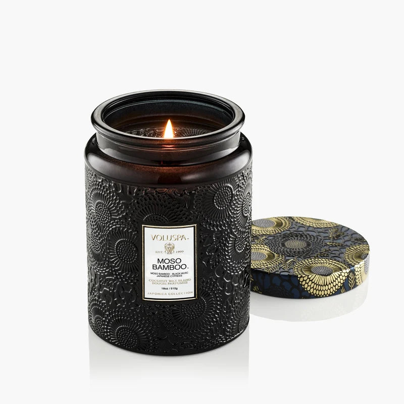 Moso Bamboo Large Jar Candle –  The Flower Factory, Tarzana CA