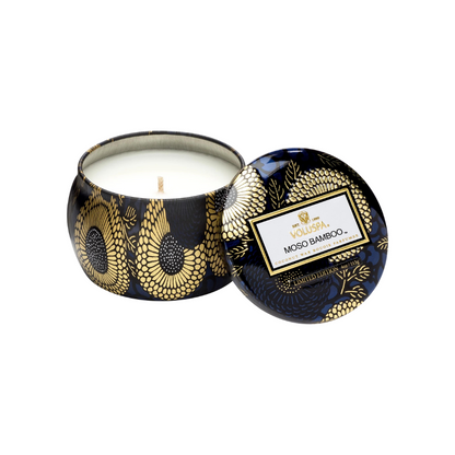 Moso Bamboo Mini Tin Candle –  The Flower Factory, Tarzana CA