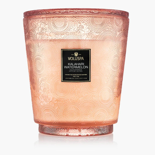 Kalahari Watermelon 5-Wick Hearth Candle –  The Flower Factory, Tarzana CA