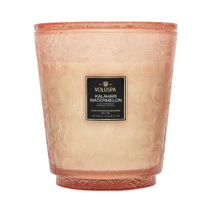 Kalahari Watermelon 5-Wick Hearth Candle –  The Flower Factory, Tarzana CA