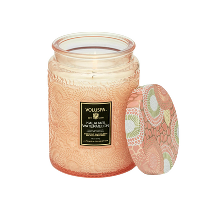 Kalahari Watermelon Large Jar Candle –  The Flower Factory, Tarzana CA