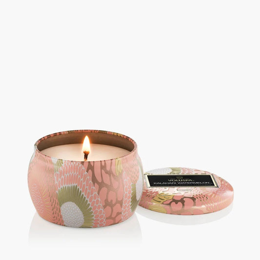 Kalahari Watermelon Mini Tin Candle –  The Flower Factory, Tarzana CA