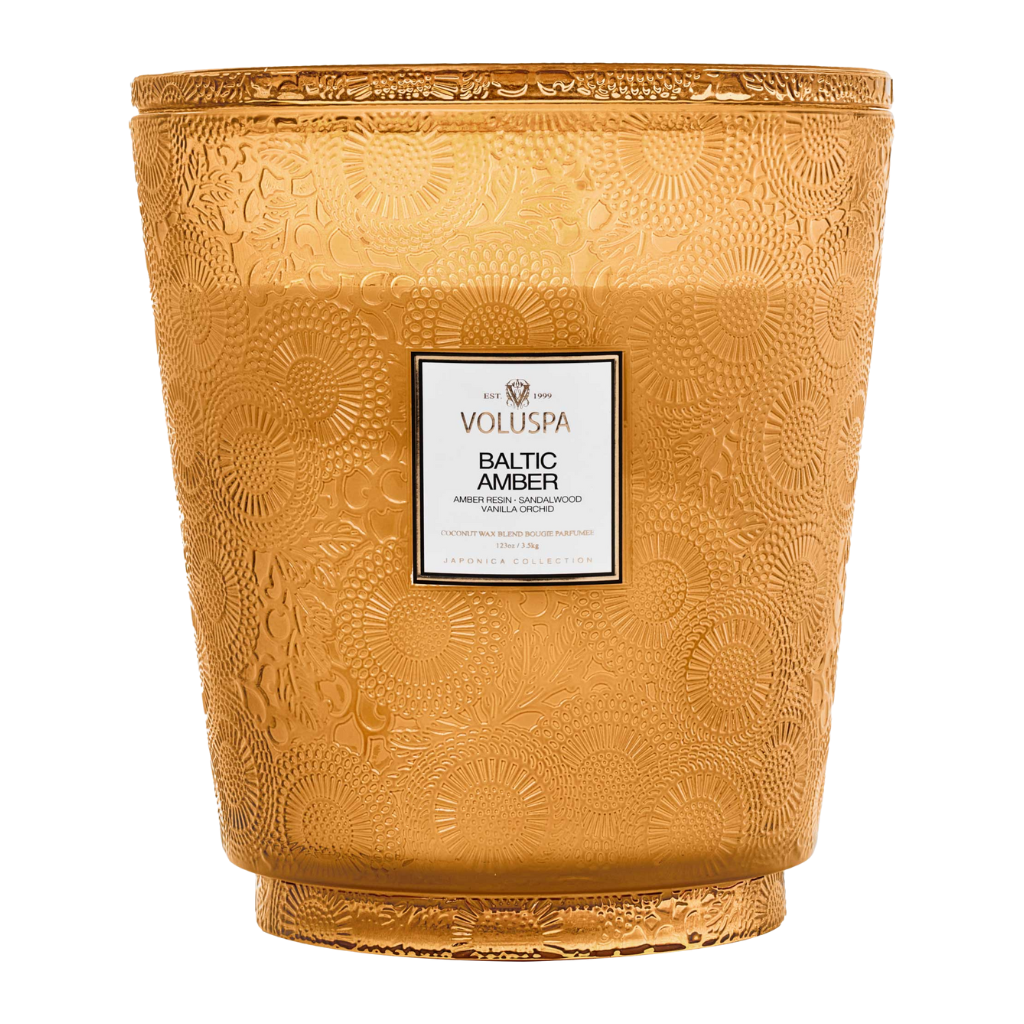 Baltic Amber 5-Wick Hearth Candle