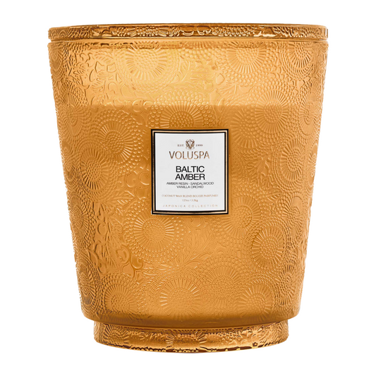 Baltic Amber 5-Wick Hearth Candle