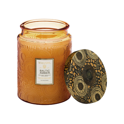 Baltic Amber Large Jar Candle –  The Flower Factory, Tarzana CA