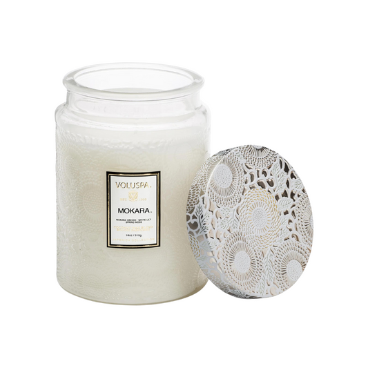 Mokara Large Jar Candle