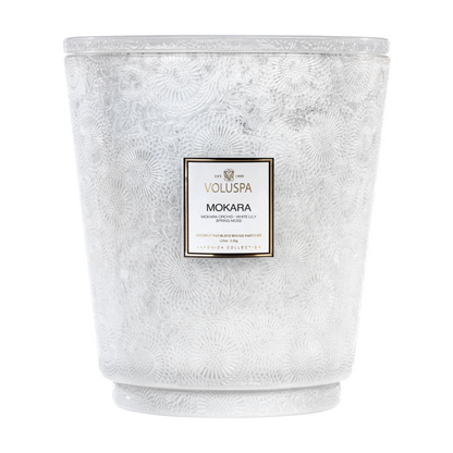 Mokara 5-Wick Hearth Candle –  The Flower Factory, Tarzana CA