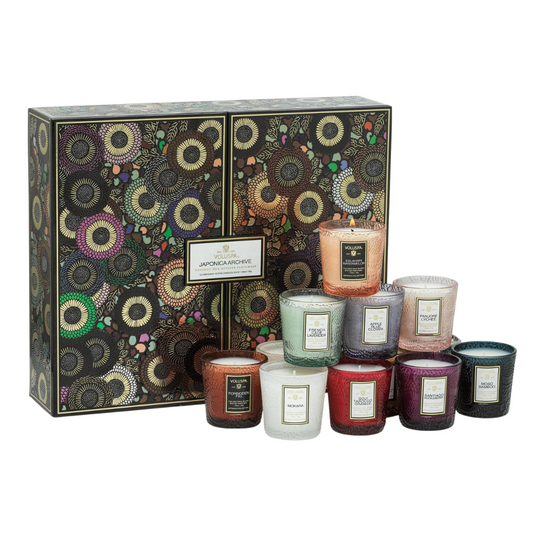 Japonica Archive 12 Votive Gift Set