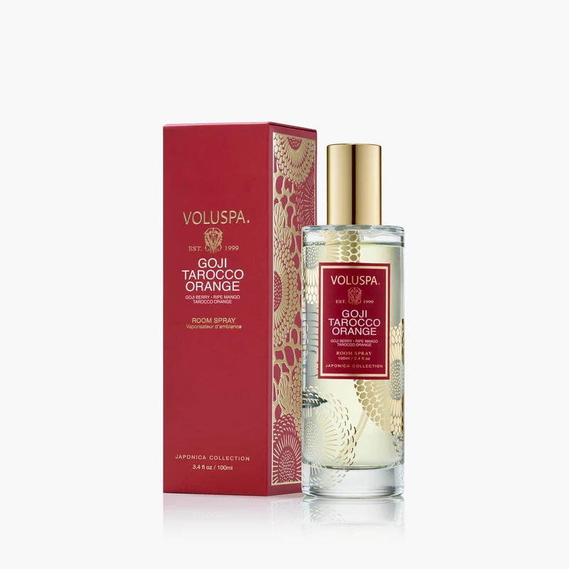 Goji Tarocco Orange Room & Body Spray –  The Flower Factory, Tarzana CA