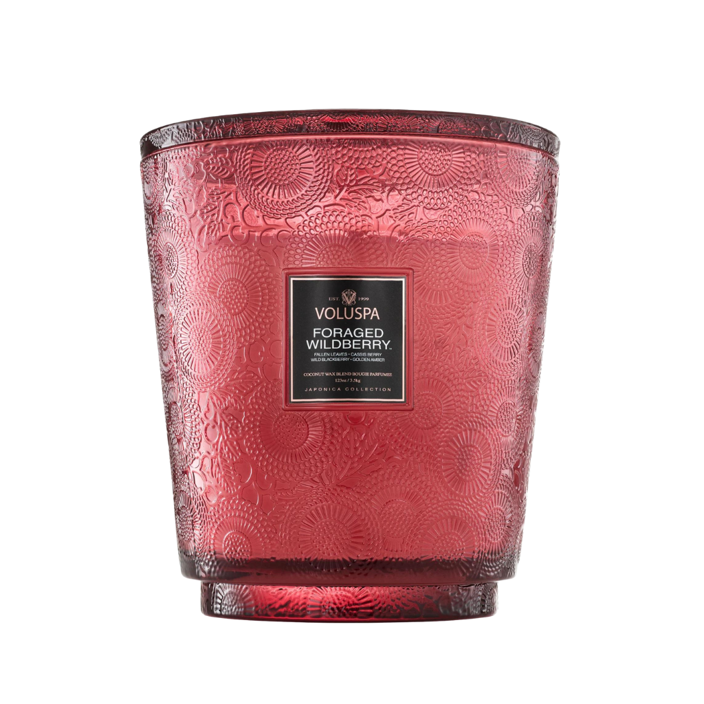 Foraged Wildberry 5-Wick Hearth Candle