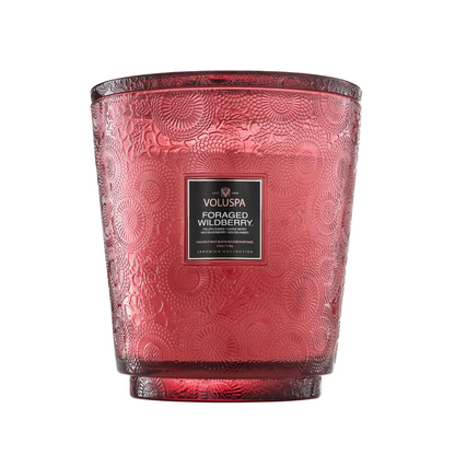 Foraged Wildberry 5-Wick Hearth Candle –  The Flower Factory, Tarzana CA