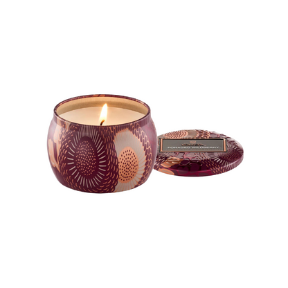 Foraged Wildberry Mini Tin Candle –  The Flower Factory, Tarzana CA