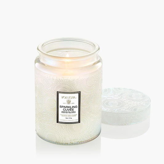 Sparkling Cuvée Large Jar Candle –  The Flower Factory, Tarzana CA