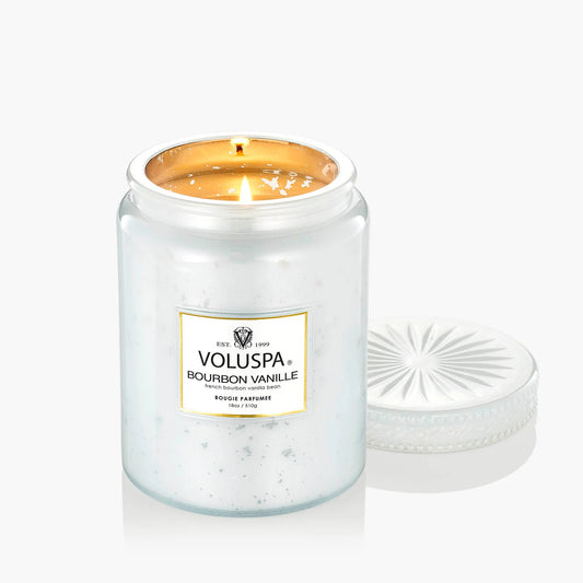 Bourbon Vanille Large Jar Candle –  The Flower Factory, Tarzana CA