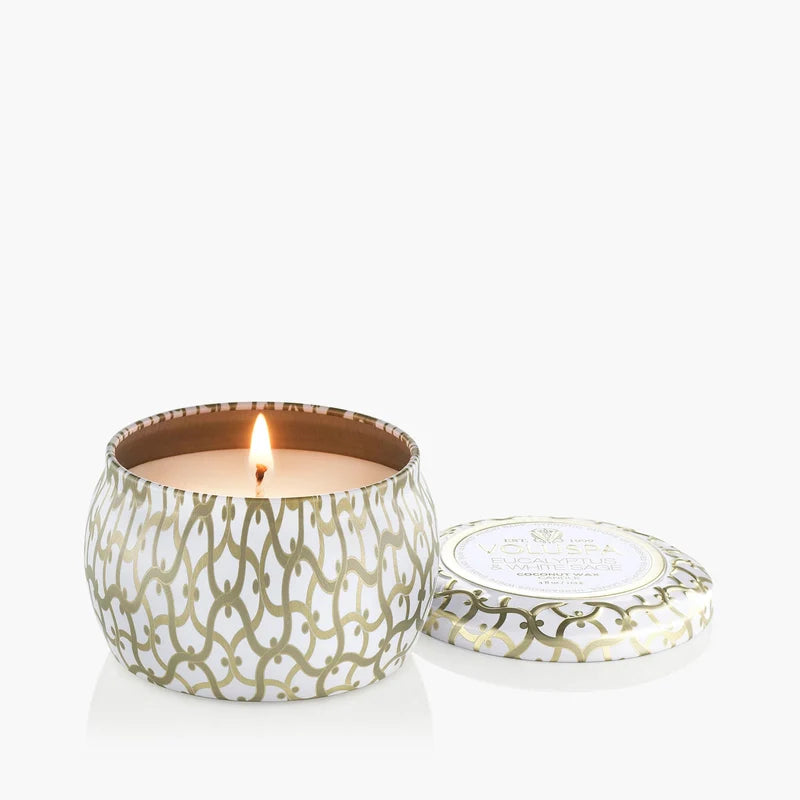 Eucalyptus & White Sage Mini Tin  –  The Flower Factory, Tarzana CA