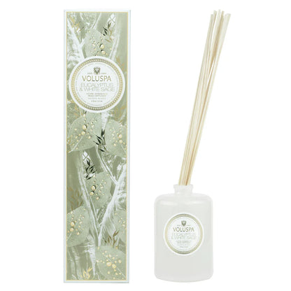Eucalyptus & White Sage Reed Diffuser –  The Flower Factory, Tarzana CA