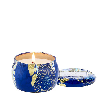 Mediterranean Lemon Mini Tin Candle –  The Flower Factory, Tarzana CA