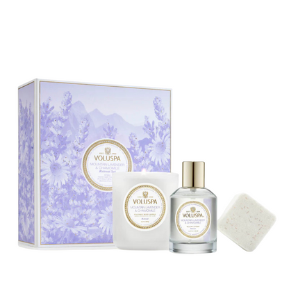 Mountain Lavender & Chamomile Retreat Ritual Gift Set –  The Flower Factory, Tarzana CA