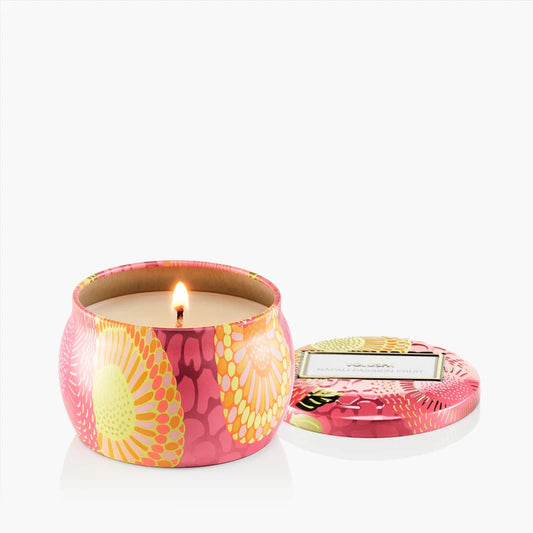 Nāpali Passion Fruit Mini Tin Candle –  The Flower Factory, Tarzana CA