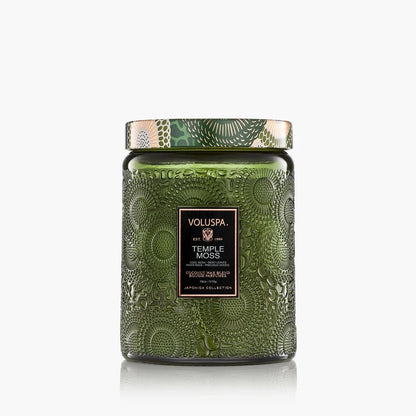 Voluspa Temple Moss Large Jar Candle (18oz) –  The Flower Factory, Tarzana CA