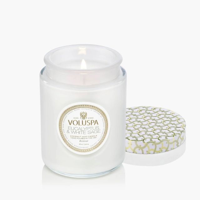 Eucalyptus & White Sage Large Jar –  The Flower Factory, Tarzana CA
