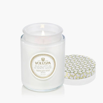 Eucalyptus & White Sage Large Jar –  The Flower Factory, Tarzana CA