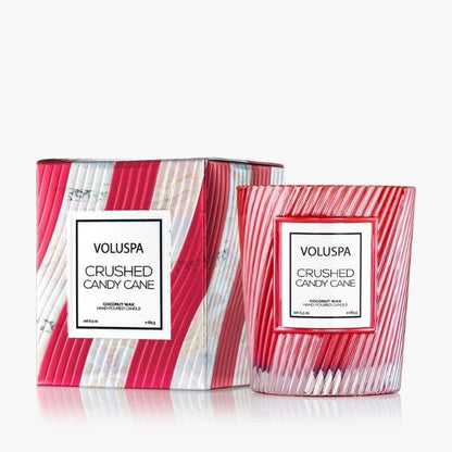 Crushed Candy Cane Classic Candle –  The Flower Factory, Tarzana CA