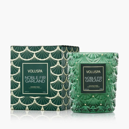 Noble Fir Garland Classic Candle –  The Flower Factory, Tarzana CA