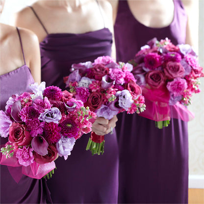 Bridesmaid's Garden Bouquet –  The Flower Factory, Tarzana CA